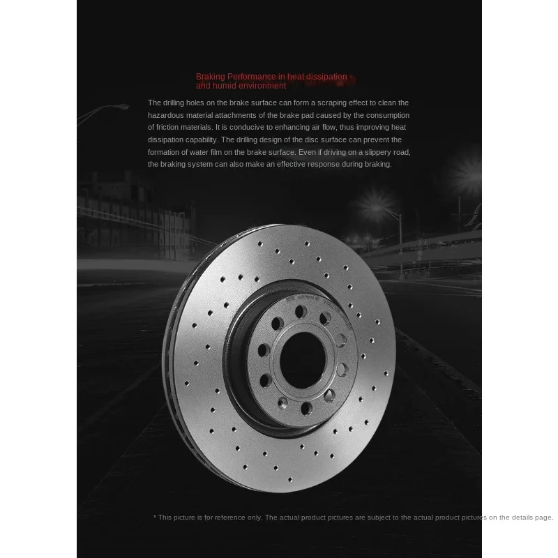 Punch Rear Brake Disc  Xtra for Audi A6/A6L(C6 Chassis)