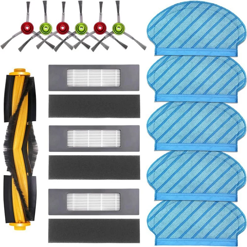 แปรงหลักแปรงด้านข้างแผ่นกรอง HEPA สำหรับเปลี่ยนอะไหล่เครื่องดูดฝุ่นใช้กับ920 950