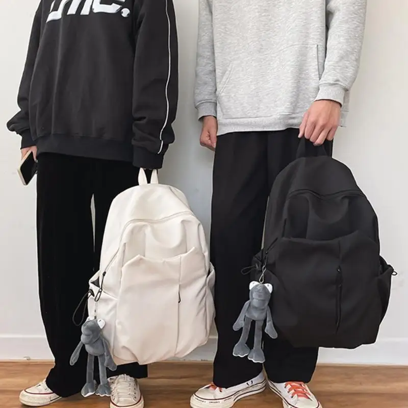 

F19F Travel Daypacks Large Capacity Backpack Fashion Bookbags Splashproof Rucksack for Teens Student Schoolbag Versatile Bags