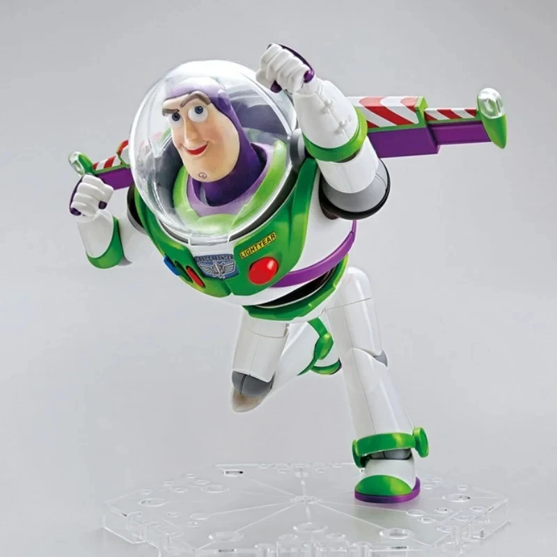 Original Bandai Cinema-rise Toy Story Buzz Lightyear Woody Action Figure Assembly Kit Figurine Model Toys For Children Doll Gift