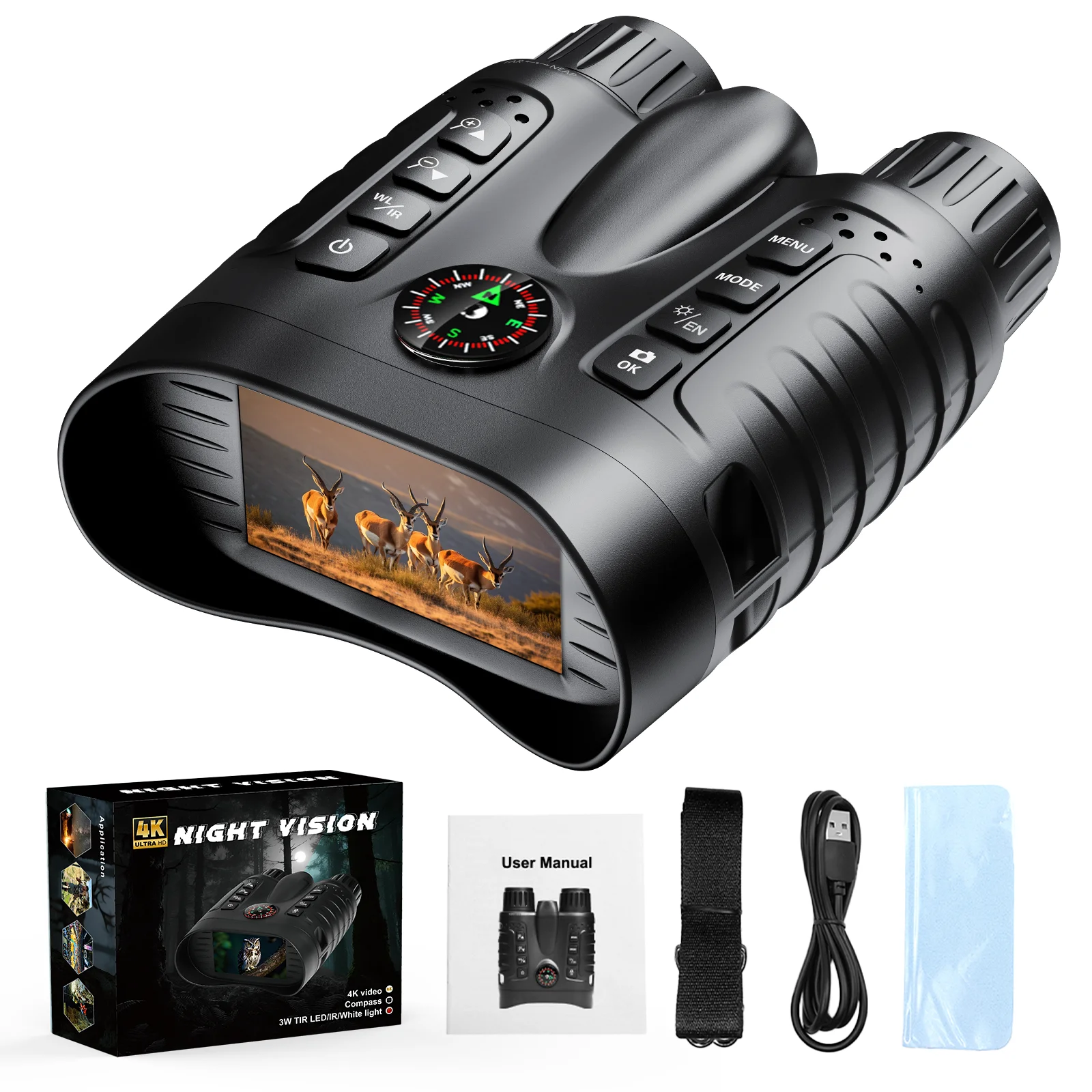 4K Night Vision Bin… - image