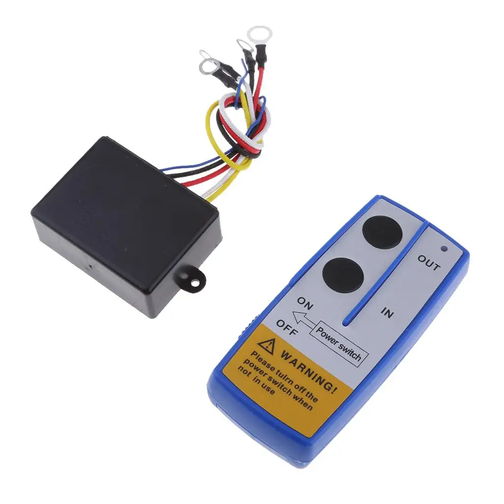 12V Electric Winch Wireless Remote Control Switch for Car ATV SUV