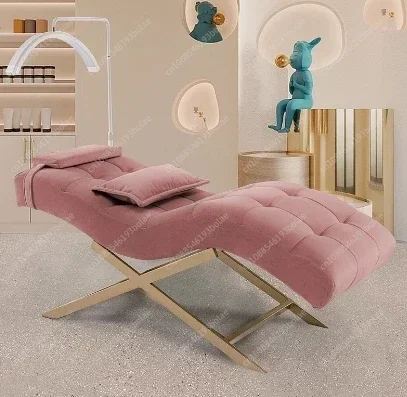 Modern new design beauty massage table spa salon facial chair hot sale curve lash bed