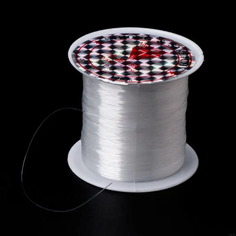 N84C Crystal Wire Clear String Line Invisible Thread Cord for Hanging Decorations Beading Crafts and Jewelry Making