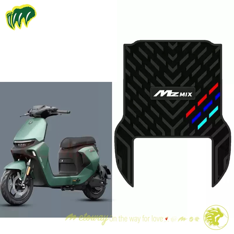

For Ninebot E-Bike MZMIX Rubber Foot Skid Pad Floor Mat Carpet Motorcycle Mats Pedal Anti-skid Water Proof High Fit High Quality