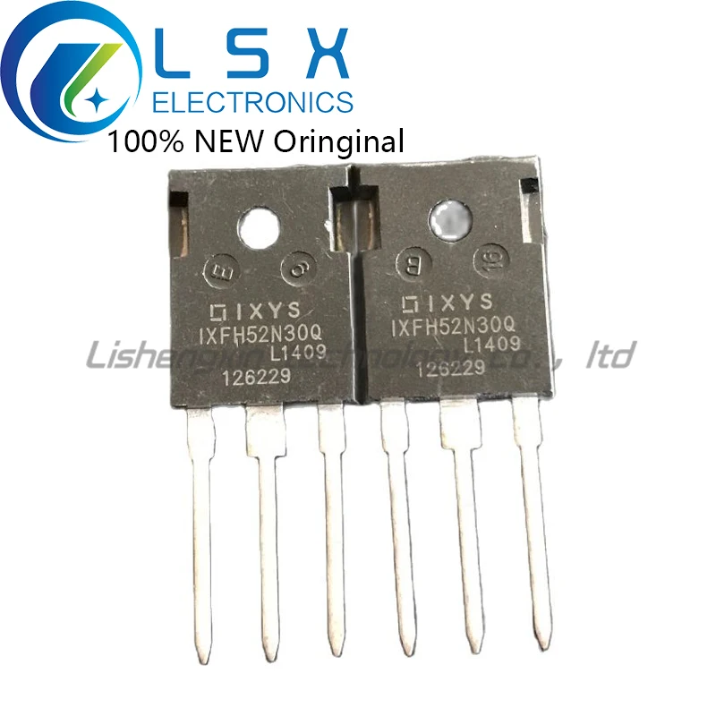 

New/5pcs IXFH52N30Q TO-247 300V 52A Original On stock