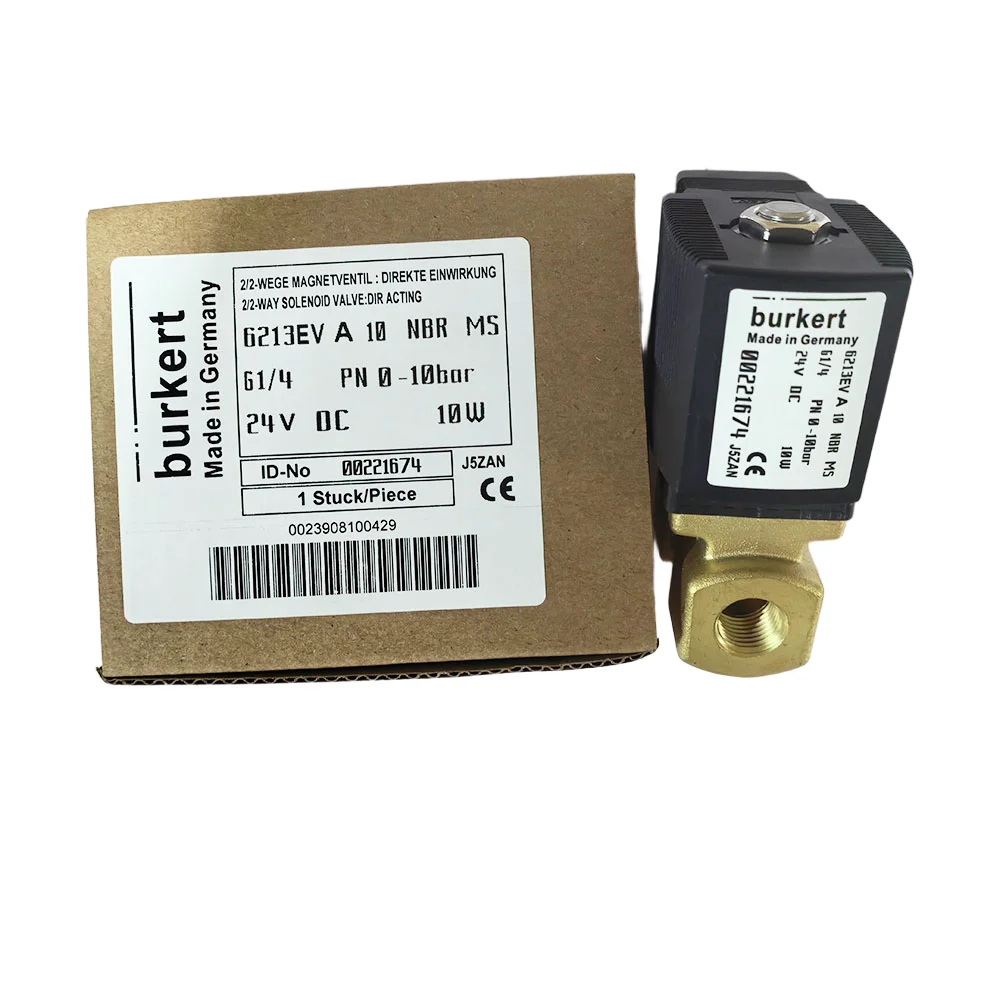 Burkert  00221674 00221675  00221677 solenoid valve 6213EV DN10 NBR MS G1/4221674