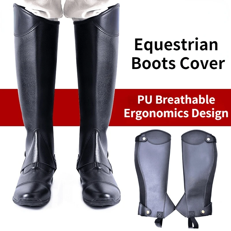 Pferdesport Liefert Pferd Reiten Chaps Stiefel Abdeckung Erwachsene Kinder Mikrofaser Leggings Reiten Harness Reiter Ritter Ausrüstungen
