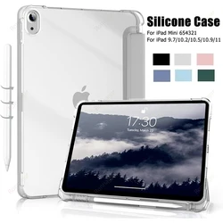 For iPad Case iPad 10th Gen Pad Air11 Inch M2 4th 5th 6th Pro11 M4 2024 2nd 3rd 4th Air4 5 10.9 iPad 10.2 7 8 9th 10.5 9.7 mini6