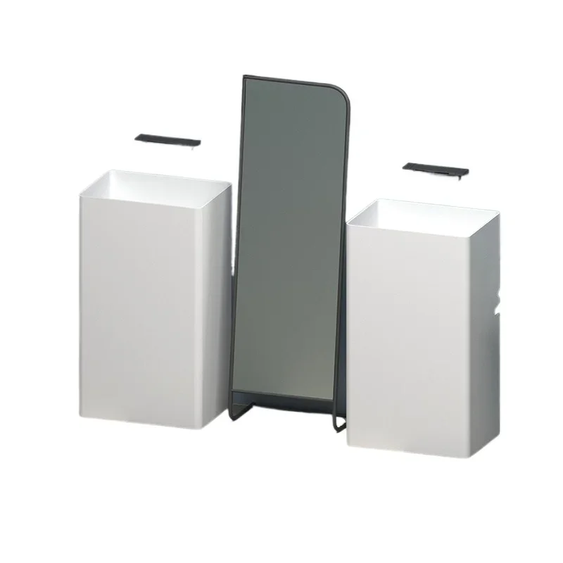 

Polymer artificial stone column basin integrated floor wash basin simple