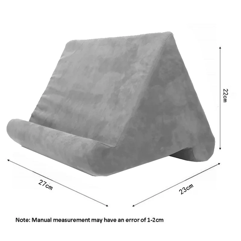 حامل لوحي وسادة إسفنجية لحامل الكمبيوتر اللوحي وسادة دعم الهاتف المحمول حامل قراءة متعدد الزوايا