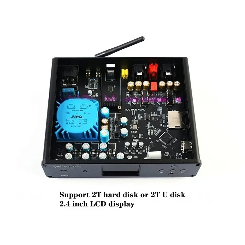 X1 hard disk U disk Classic Digital Turntable Player，lossless DSD player, Bluetooth 5.1 LDAC dual 9038Q2M decoding