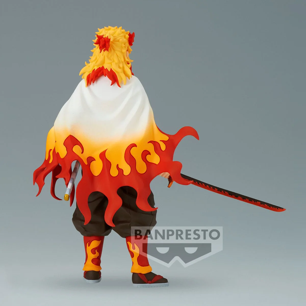 Original Genuine In Stock Bandai Banpresto Anime Demon Slayer Rengoku Kyoujurou Figure Kimetsu No Yaiba Ornament Collectible