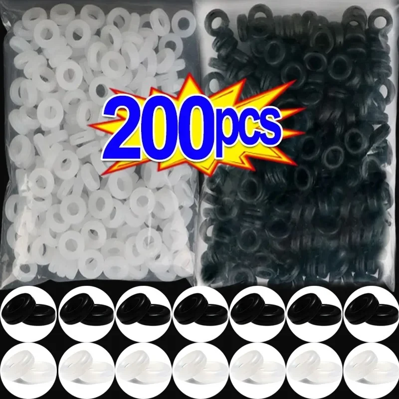 20-200pcs Silicone Mini Glasses Anti Slip Round Ear Fastener Eyeglass Invisible Grip Temple Tip Holder Spectacle Eyewear Frame