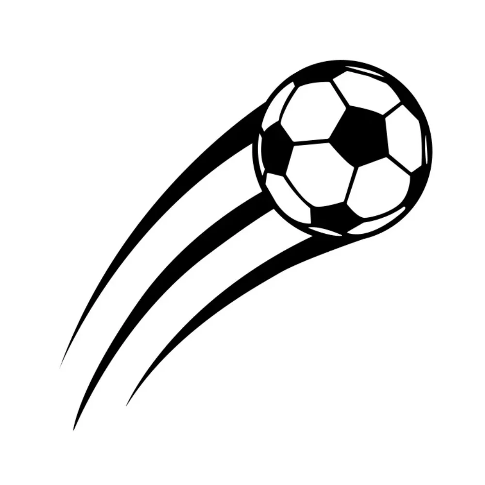 

Car Football Stickers Creative Auto Window Styling Waterproof Decal Accessories Car Sticker