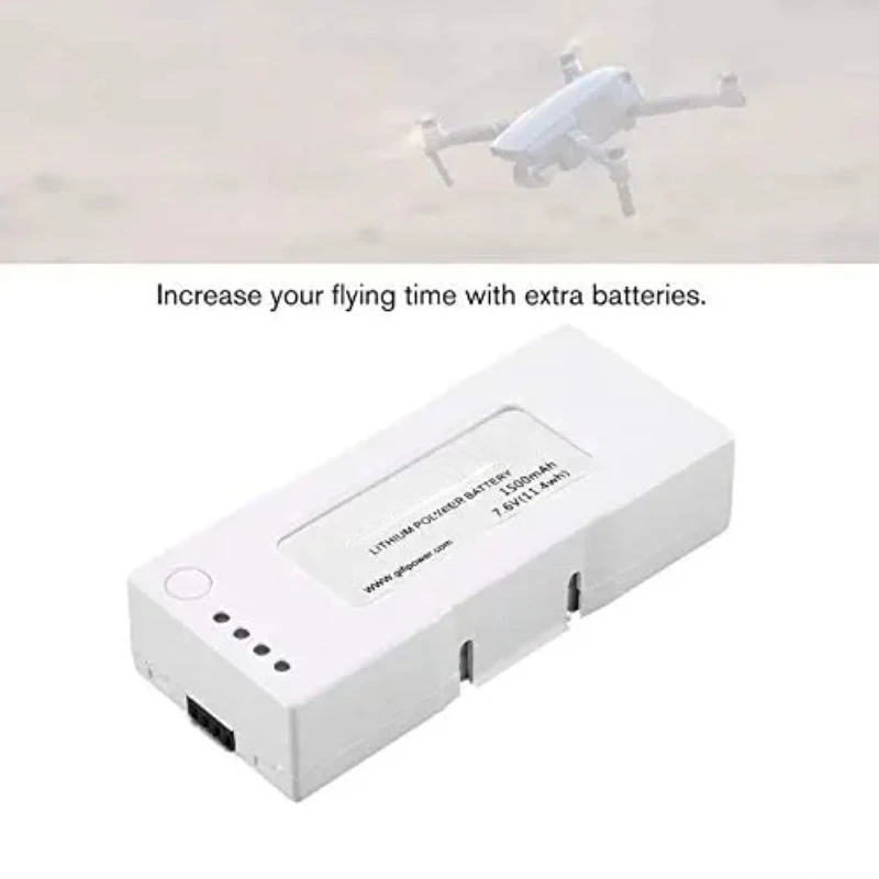 New 7.6V 1500mAh Upgrade LiPo Battery for ZEROTECH Selfie Drone for GIFI Power for Dobby Drone Rechargeable Battery