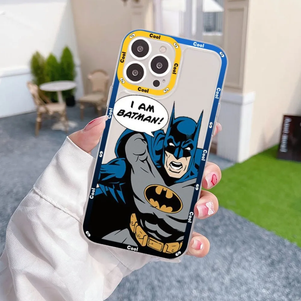 Cool B-Bat-mans Phone Case For Redmi 7 8 9 A For Redmi Note 5 7 8 9 10 11 Pro Max 4G 5G Funfas