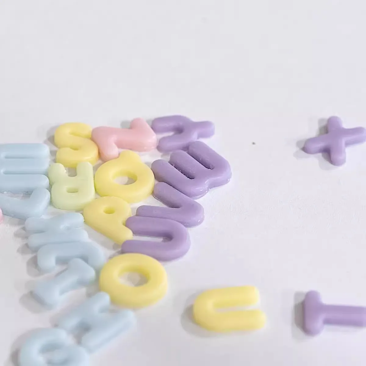 Letter silicone mold food grade fondant cake mold DIY cake decoration supplies