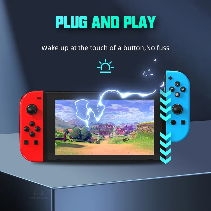 2023 Wireless Gamepad for Nintendo Switch Joys-Cons L/R Controllers for NS Switch Oled Lite Joystick with Wake-up Joypad