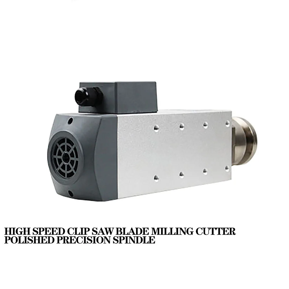 CNC high-speed clip saw blade milling cutter disc grinding and polishing precision spindle aluminum wood cutting motor