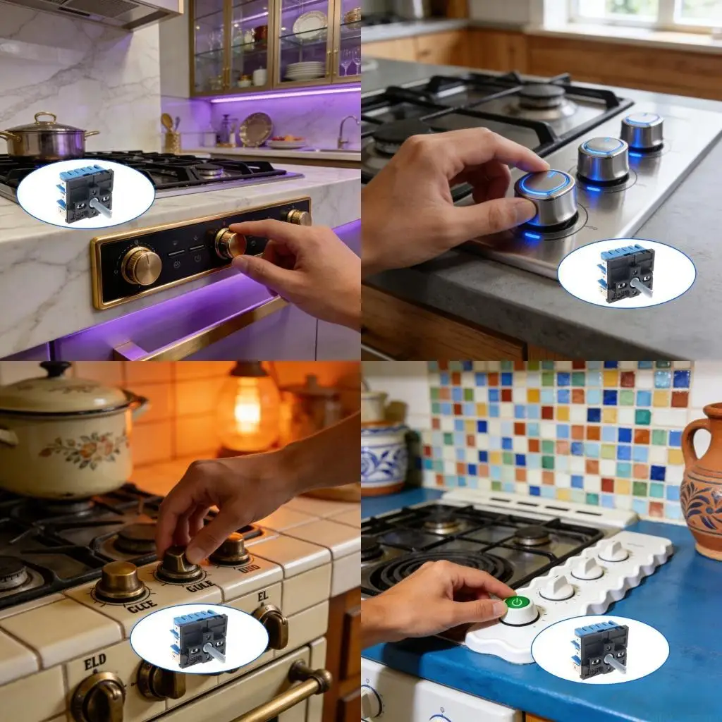 

D0AB Последовательная замена бесконечного изменения терморегуляции для варочных панелей W10857622 W10437092, обеспечивающих