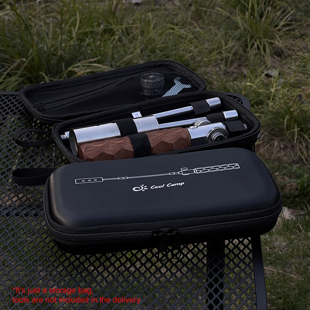 المحمولة التخييم لهب أداة حقيبة التخزين قشرة صلبة متعددة الأغراض في الهواء الطلق تخزين حقيبة حمل المضادة للتصادم للمشي شواء الصيد