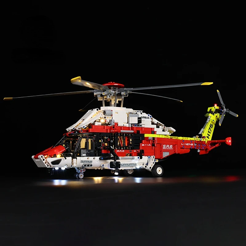 

No Model LED Light Kit for 42145 Airbus H175 Rescue Helicopter