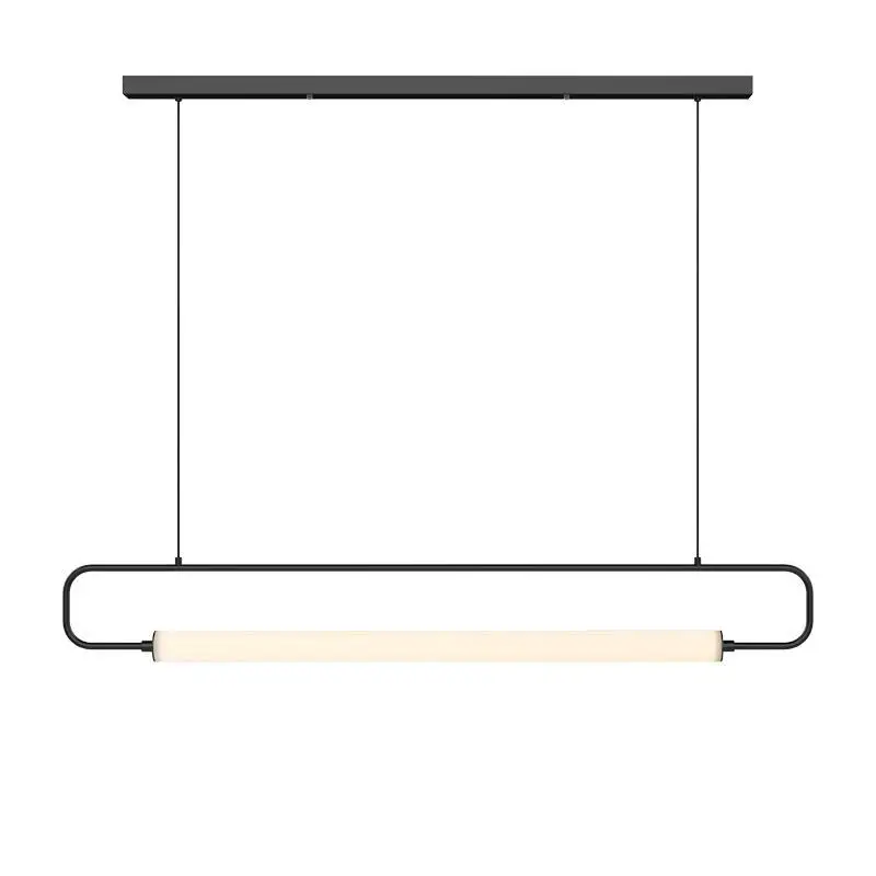 Modern Minimalist Designer Acrylic Chandelier for Kitchen Island Dining Room Dining Tables Pendant Lamp Indoor Lighting Fixture