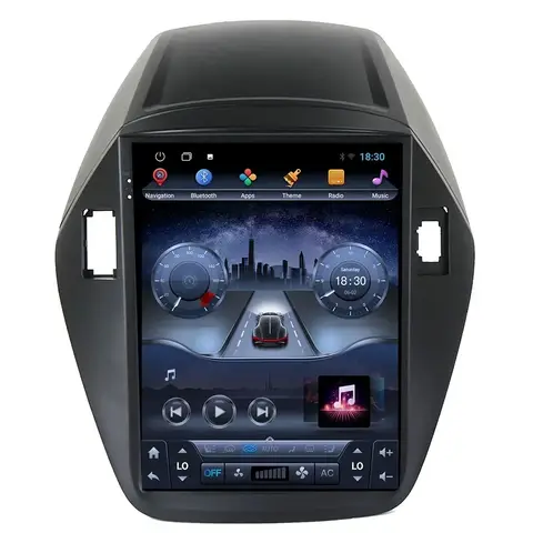 9.7″ 현대 투손 IX35 2009-2015 차량용 라디오 멀티미디어 네비게이션 무선 CarPlay 4G GPS 중앙 안드로이드 멀티미디어 화면