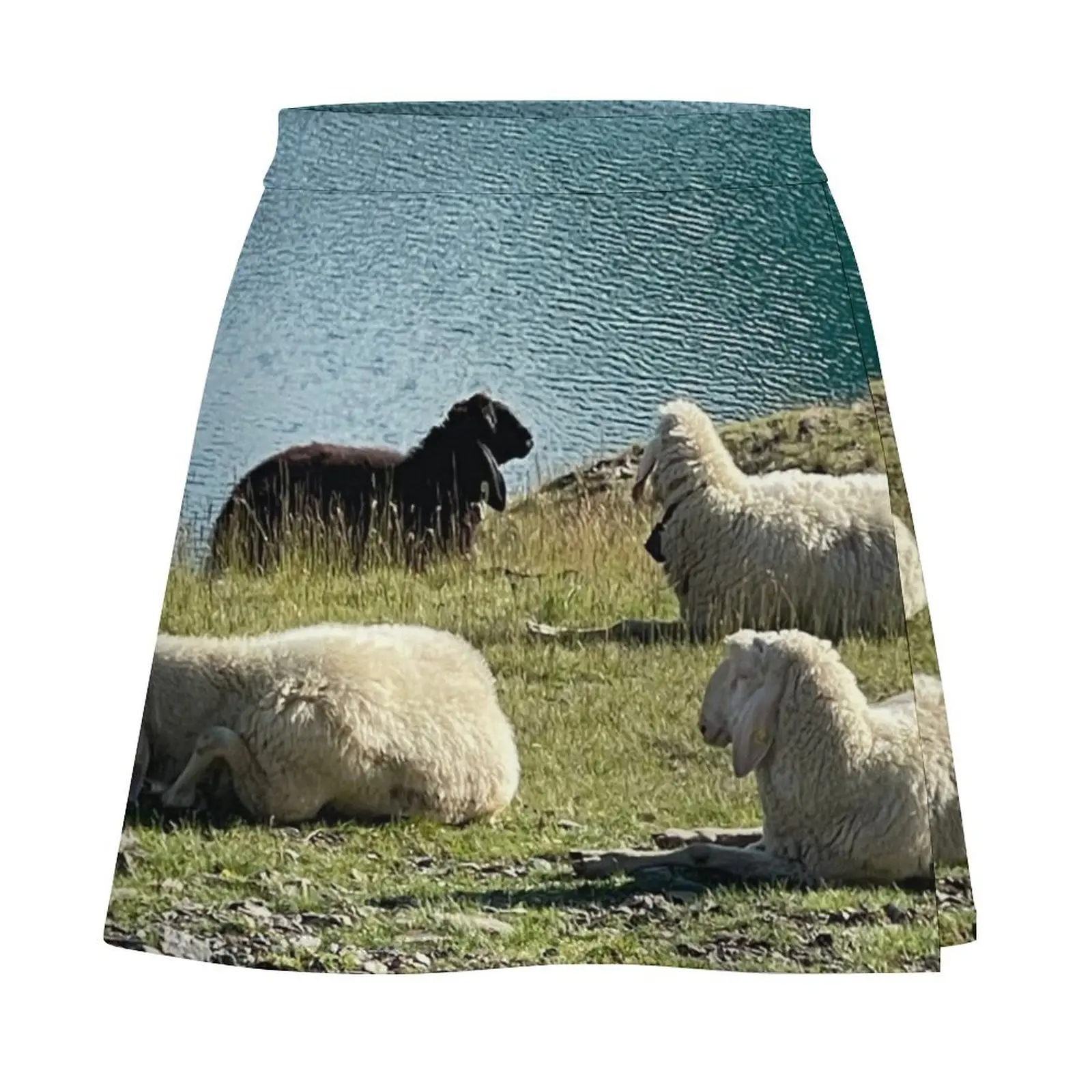 Sheep Mini Skirt clothes for woman korean style clothes Mini Skirt