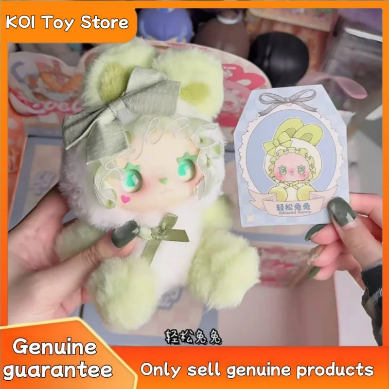 新品本物の素敵なEMMAバニーアライアンスシリーズかわいいぬいぐるみブラインドボックスビニールフェイスドールモデルデコレーションペンダントおもちゃミステリーボックスギフト