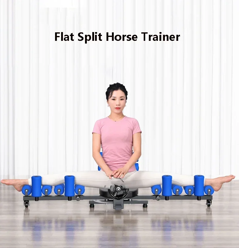 

Gym Fitness Flex Bench, Adjustable Wheel ,Crotch Open Leg Split Yoga Exercise Stretch Machine