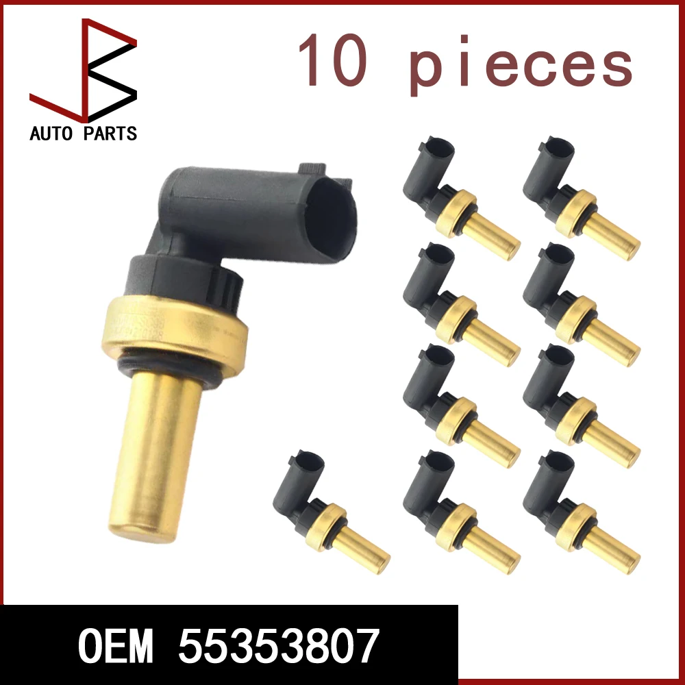 

10PCS OEM 55353807 55591401 55563530 Coolant Water Temperature Sensor For Buick- Encore Chevrolet- Volt Cruze Sonic