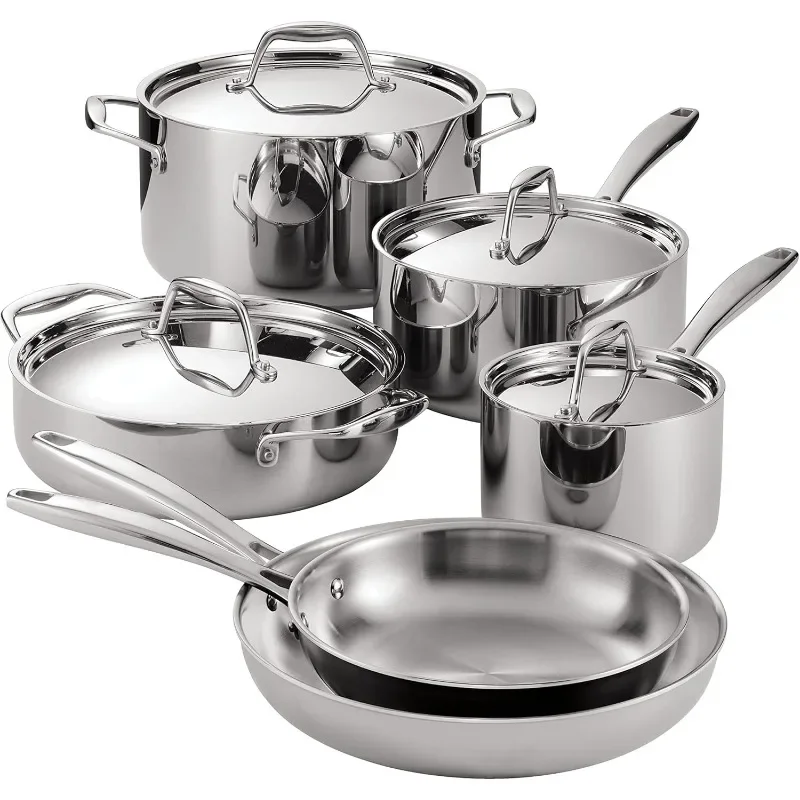 Cookware Set Stainless Steel is convenient and easy to carry a full set of configurations