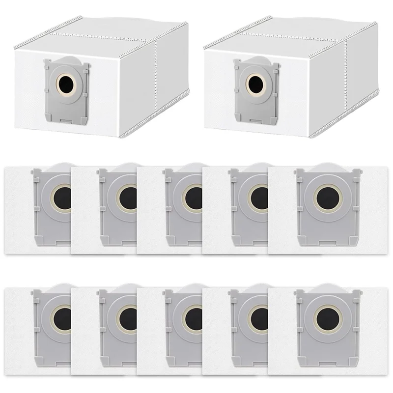 A76G-12PCS Saco de pó para ecovacs deebot x9 pro omni/x9 pro/t80 pro omni/x8 pro omni/t50 pro/t50 max pro omni peças de vácuo