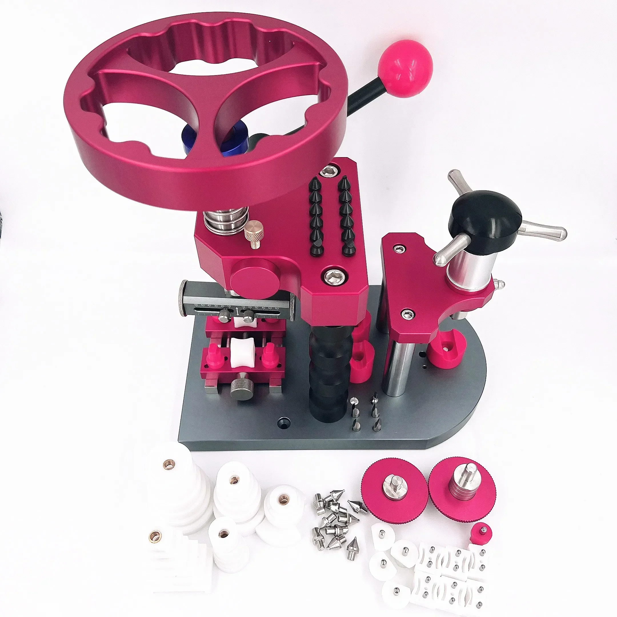 

5700 Watch Repair Tool Opening and Capping Four-purpose Multi-function Bottom and Capping Machine Pry Cover Rotary Press