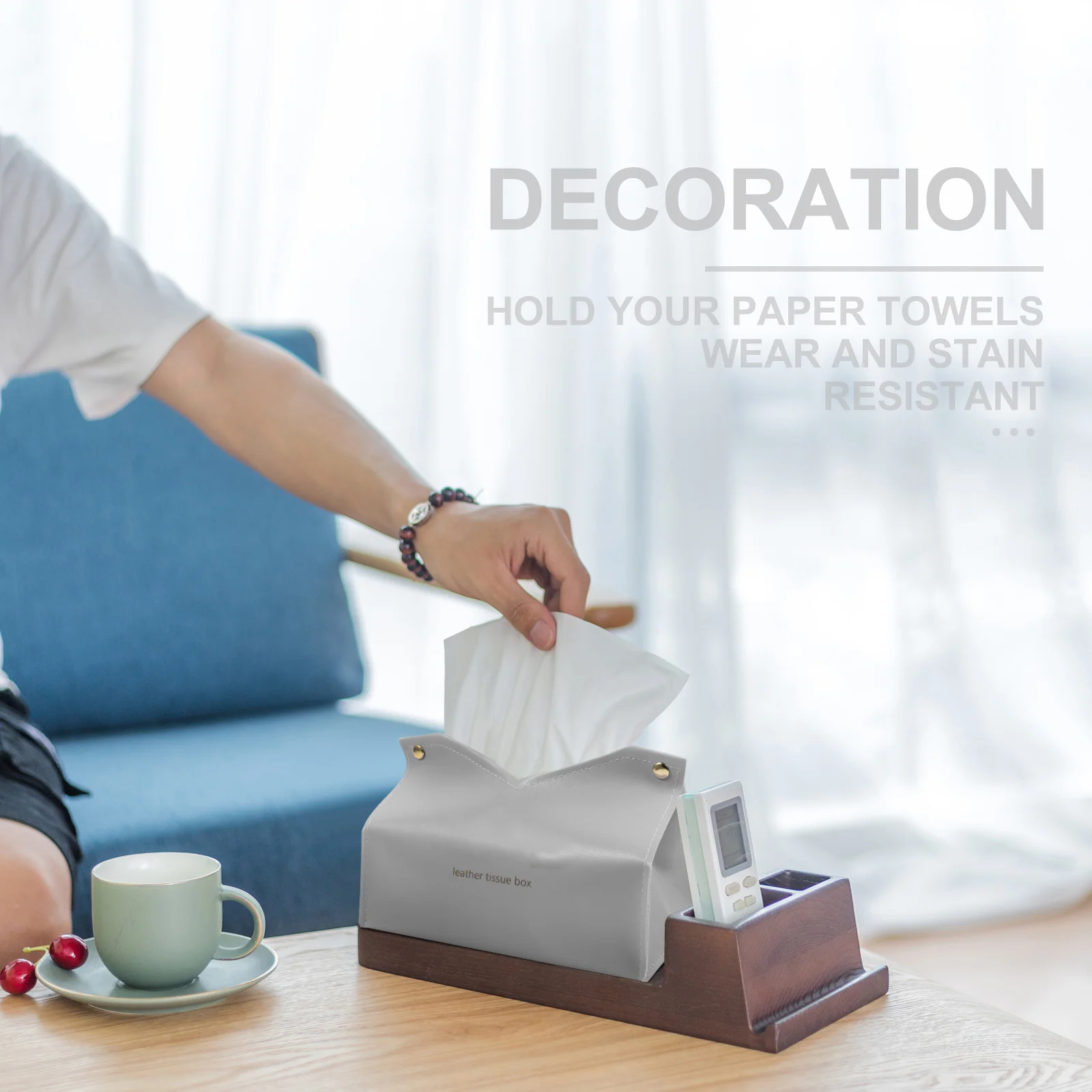 

Tissue Box Paper Towel Container Storage Case For Kitchen Bathroom Office Hotel Napkin Bag Holder Household Decor