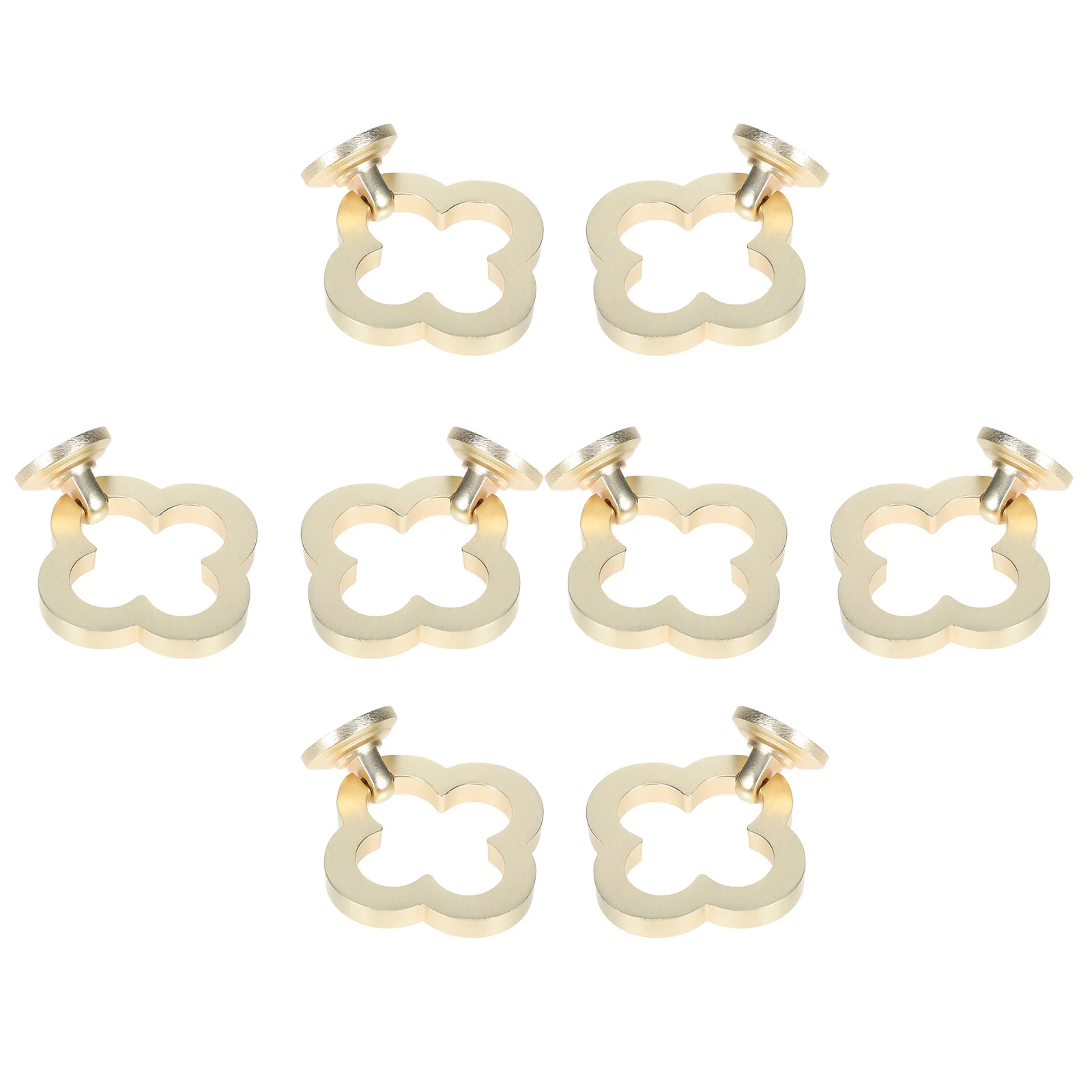 

8Pcs Modern Single Hole Drawer Pulls Zinc Alloy Handles for Kitchen Cabinets Dressers Wardrobes Ergonomic Grip