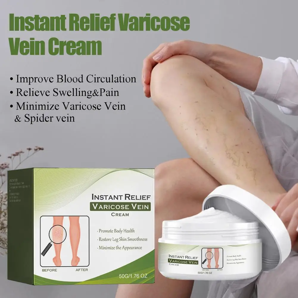 Venom Krampfadern Glättungscreme Effektive Linderung von Bein-Spinnenschmerzen Vaskulitis Venenentzündung Schwellungen Reparatur Medizinische Salbe ﻿