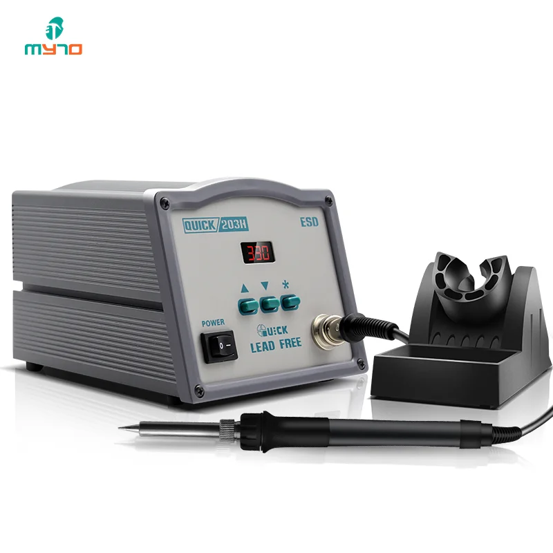 

MYTO Q Uick 203H Original High-frequency Welding Station Digital Display Constant Temperature 90W Soldering Platform