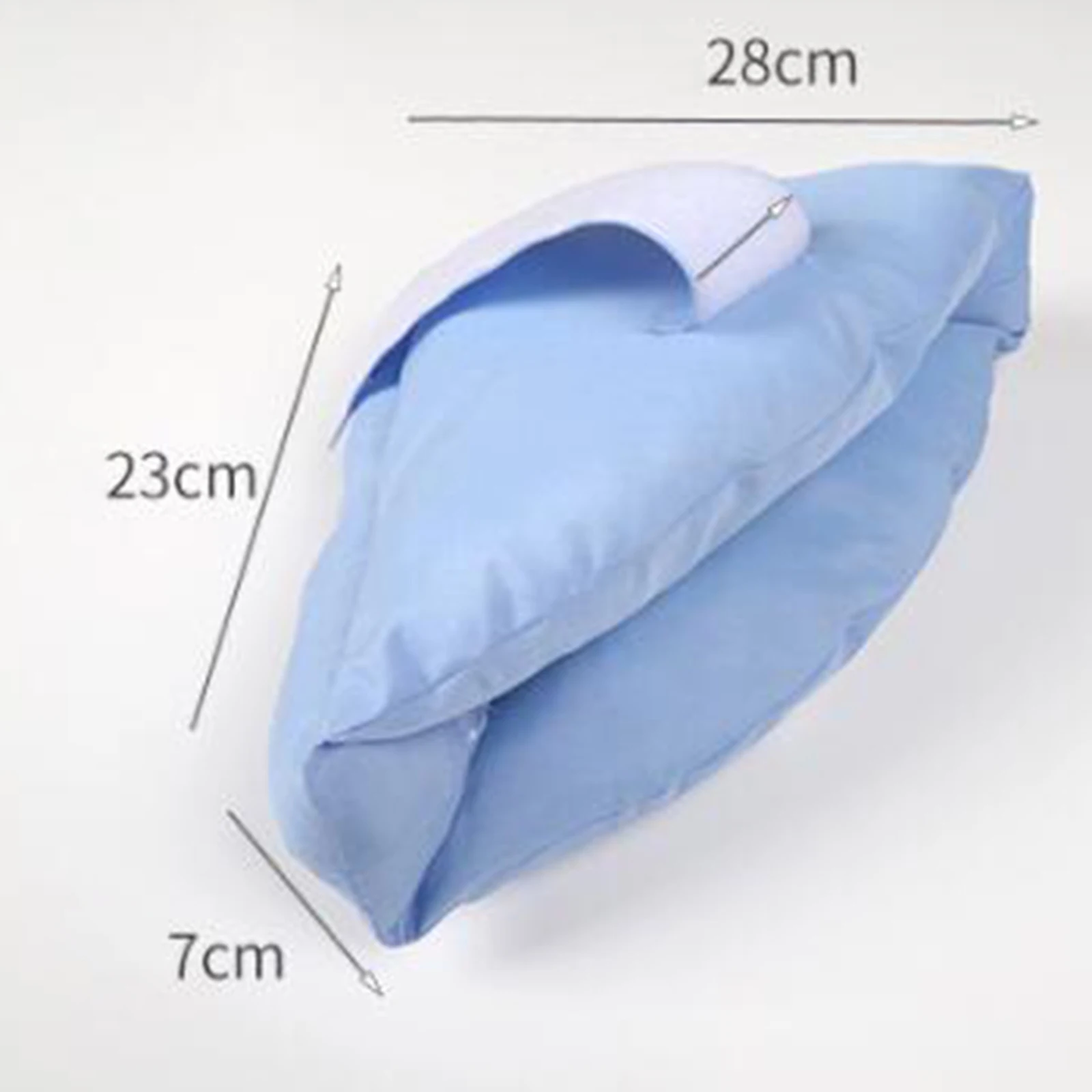 2Pcs Heel Protector Cushion Pressure Relieving Adjustable Loading for Ulcers,Foot Pillow Support Washable Ulcers Double Filled