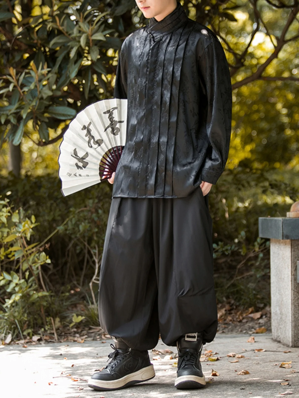 youth-trendy-retro-wind-spring-autumn-men's-hanfu-clothing-set-two-piece-crumpled-irt-casual-polyester-fiber-00