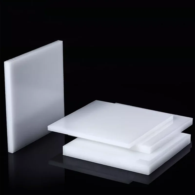 1Pcs White PA66 Nylon Plate Nylon Board PA6 Rigid Plastic Block PA Panel Polyamide Sheet MC Insulating Rubber Sheet Thick 1-10mm