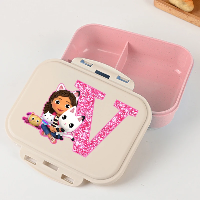 جديد غابي دمية بينتو علب الاغذية الكرتون رسالة A-Z مطبوعة علب الاغذية الفتيات الغذاء تخزين الحاويات هدايا عيد ميلاد الأطفال