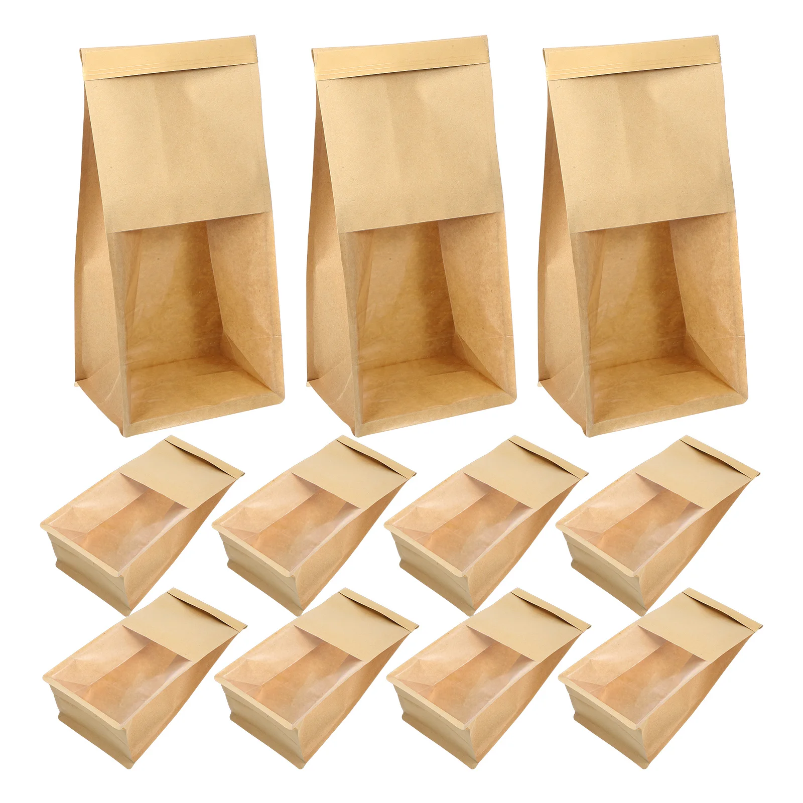 

50pcs Self Sealing Loaf for Homemade Bags For Homemade Bread Bread Baking Food Storage Packaging Paper Bags Gifts Bagging