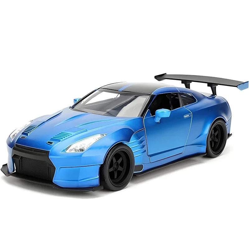 JADA 1:24 패스트 & 퓨리어스 GTR R35 2009 합금 자동차 다이캐스트 & 장난감 자동차 자동차 모델 미니어처 스케일 모델 자동차 어린이용