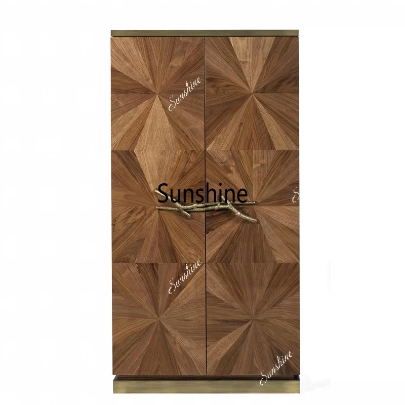 French light luxury decorative cabinet light luxury dining side cabinet