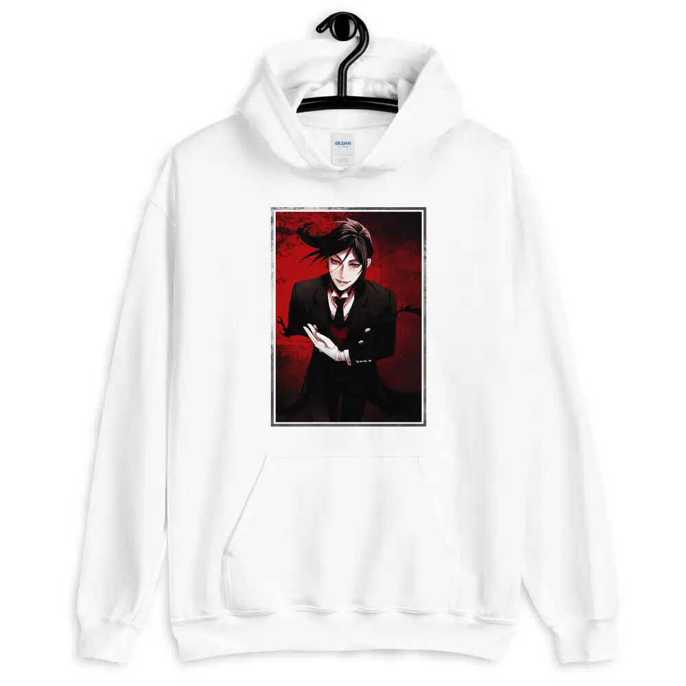 Hoodie Black Butler, Sebastian, Kuroshitsuji,Sebastian, Japanese, Anime,Unisex