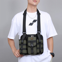 Functionality Tactical Chest Rig Bag Men Outdoors Movement Chest Bags Vest Hip-hop Shoulder Crossbody Bag Unisex New Waist pack