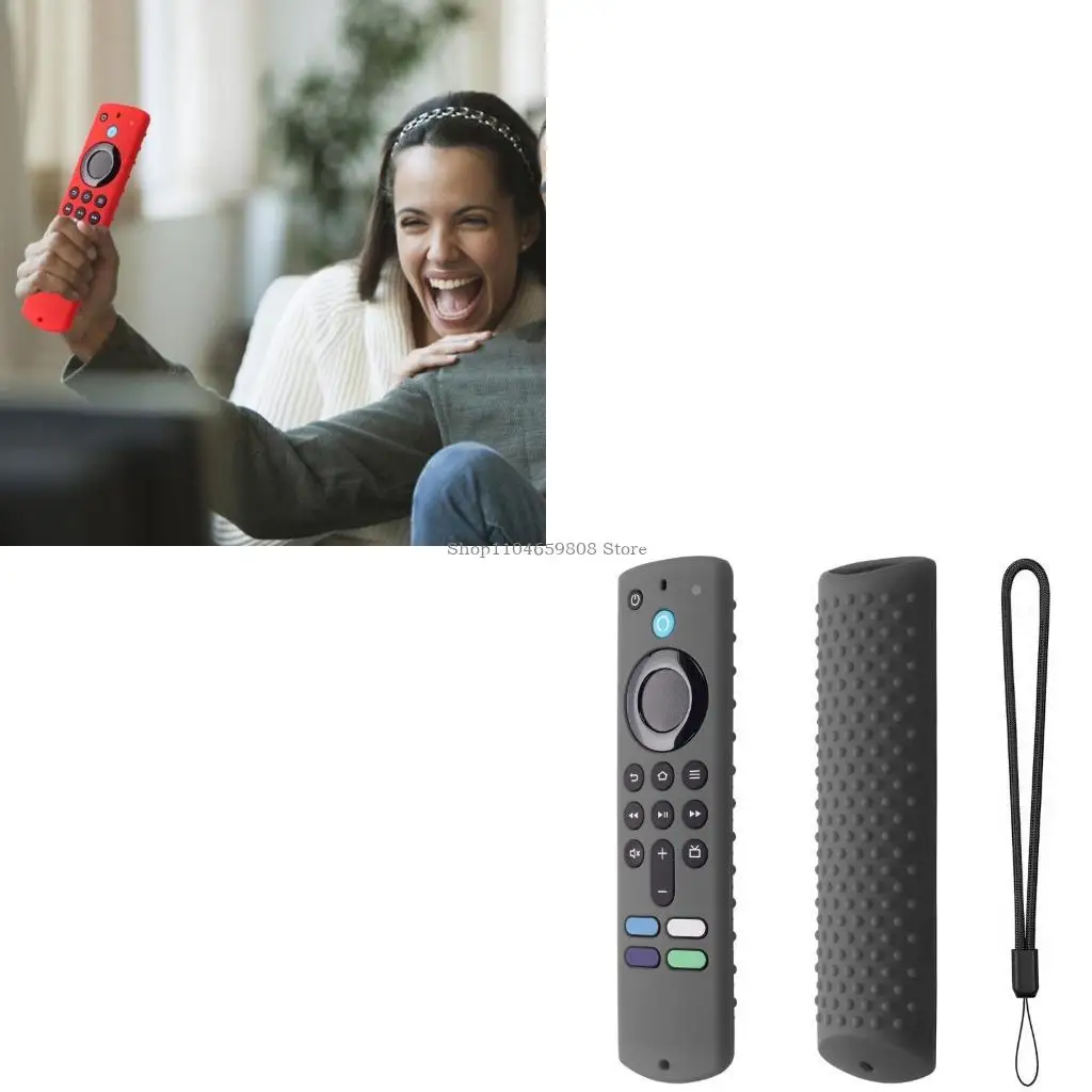 

Scratch Resistant Silicone Sleeve for Fire TVStick 4K 2023 Remote Case